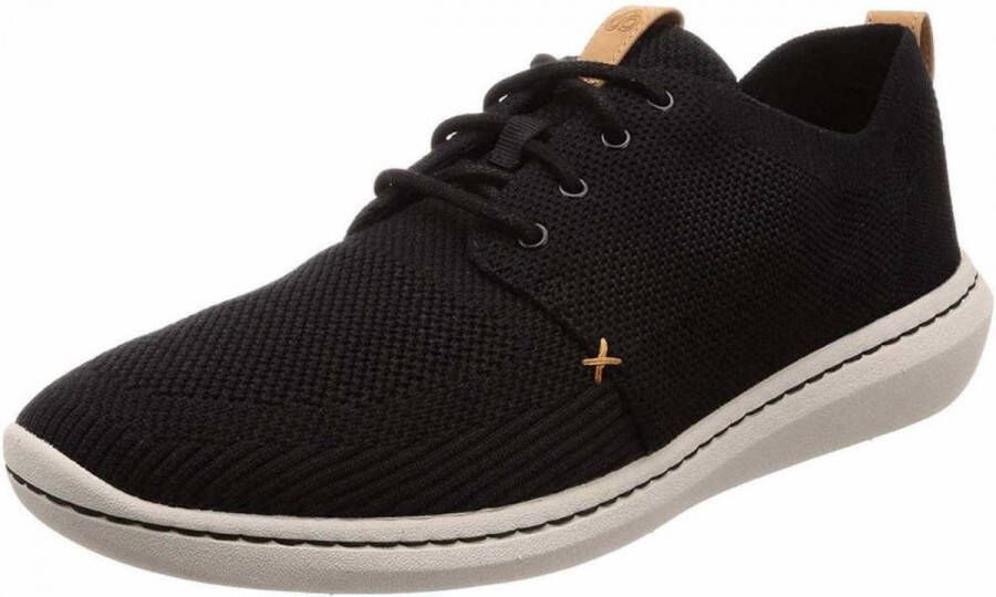 Clarks Urban Mix Zwarte Sneaker Mannen Black Heren