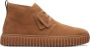 Clarks Chunky Sole Suede Desert Boots Brown Heren - Thumbnail 1