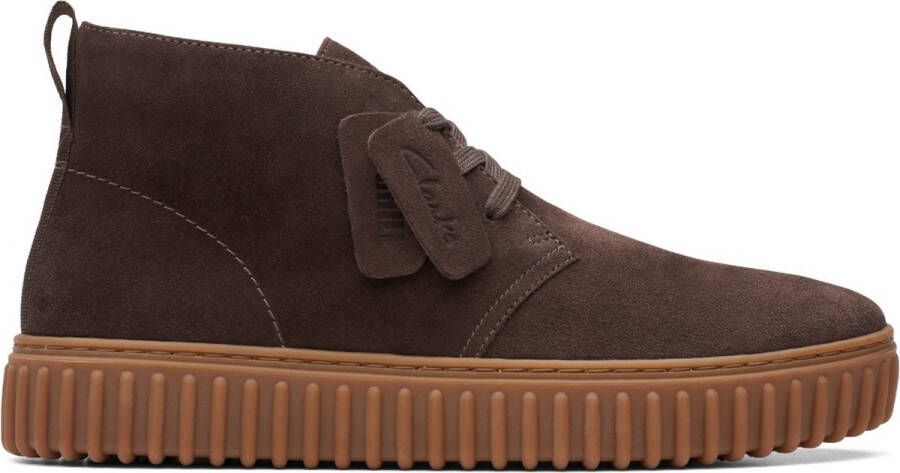 Clarks Bruine Enkellaarzen voor Heren Brown Heren