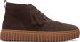Clarks Bruine Enkellaarzen voor Heren Brown Heren - Thumbnail 1