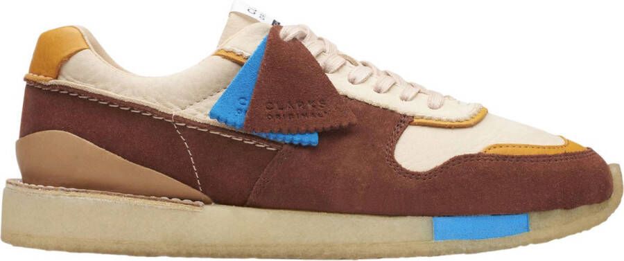 Clarks Heren Torrun Sneakers Bruin