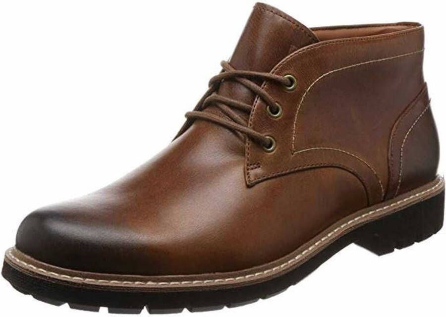 Clarks Heren Veterschoenen Bruin - Schoenen.nl