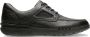Clarks Casual Veterschoenen Unnature Time Black Heren - Thumbnail 1