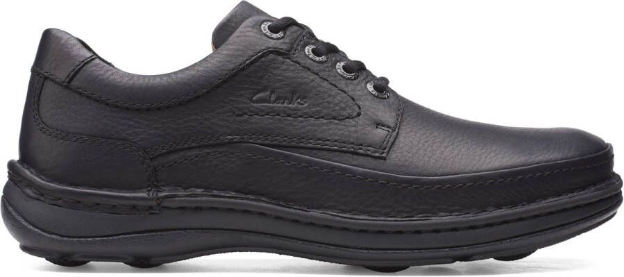 Clarks Veterschoenen NATURE THREE Vrijetijdsschoen lage schoen veterschoen met uitneembare voetbed