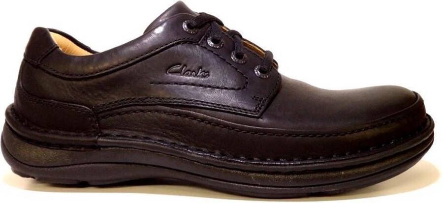 Clarks Heren Veterschoenen Zwart