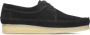Clarks Zwarte Suède Weaver Schoenen Black Heren - Thumbnail 1