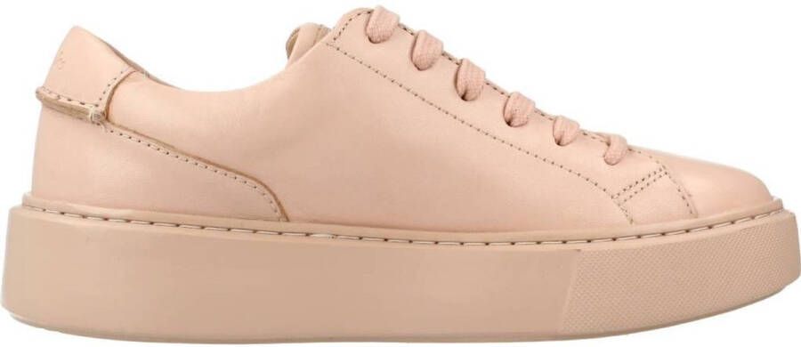 Clarks Stijlvolle Dames Veterschoenen Pink Dames
