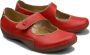 Clarks High Spirit dames ballerina rood - Thumbnail 1