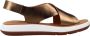 Clarks Flat Sandals Yellow Dames - Thumbnail 1