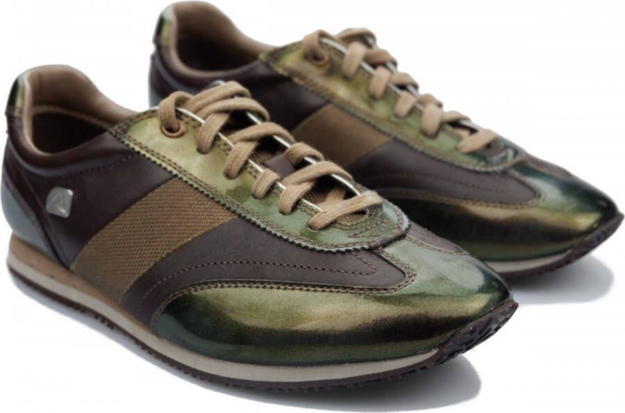 Clarks Stijlvolle Lace Dames Sneaker Groen Dames