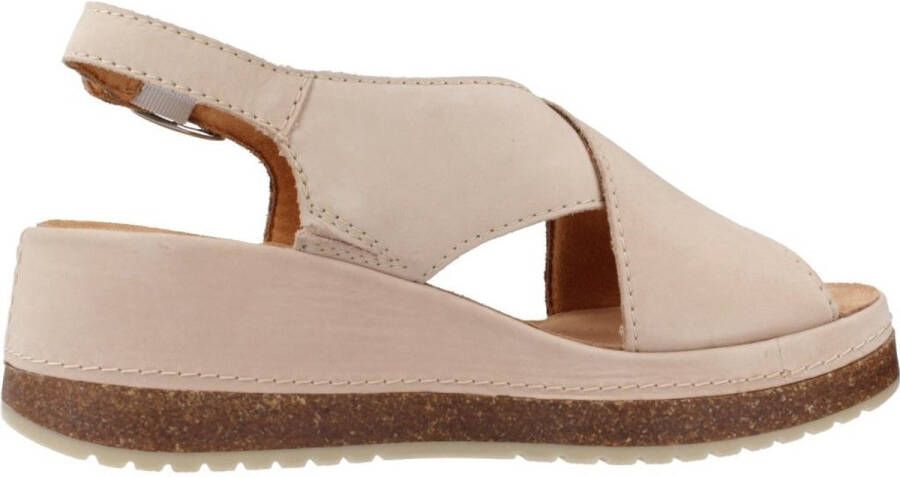 Clarks Kassanda Step Sandalen voor dames Beige Dames