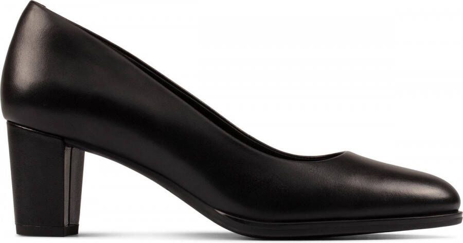 Clarks Kaylin60Court2 Pumps Black Leather