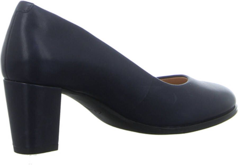 Clarks Kaylin60Court2 Pumps Navy Leather