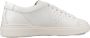 Clarks Witte leren sportieve sneakers met rubberen zool White Heren - Thumbnail 1