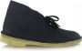 Clarks DESERT BOOT Volwassenen sneakersVrije tijd half hoog Kleur Blauw - Thumbnail 1
