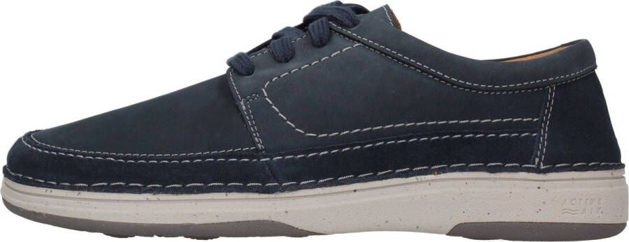 Clarks Nature 5 Lo Veterschoen Mannen Blauw