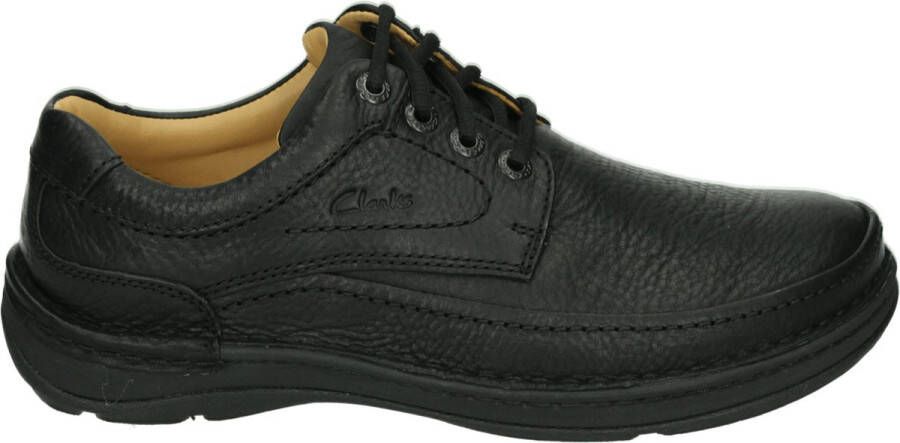 Clarks NATURE THREE Vrije tijdsschoenenHeren veterschoenHeren sneakersCasual Zwart
