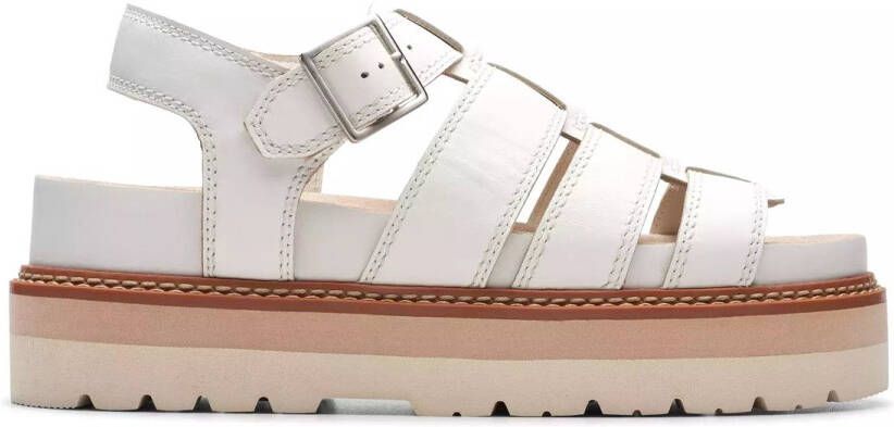 Clarks Orianna Twist dames sandaal wit