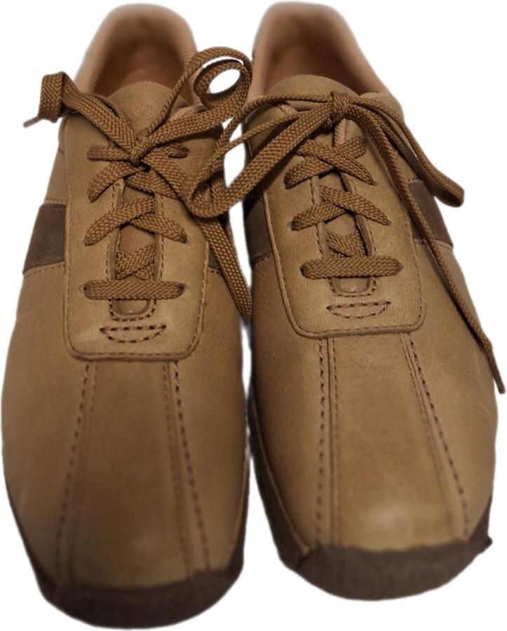 CLARKS ORIGINAL CLARKS-SLIMROCK-SNEAKER-BIRCH LEDER