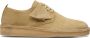 Clarks Coal London Beige Suede Lage veterschoenen Heren - Thumbnail 1