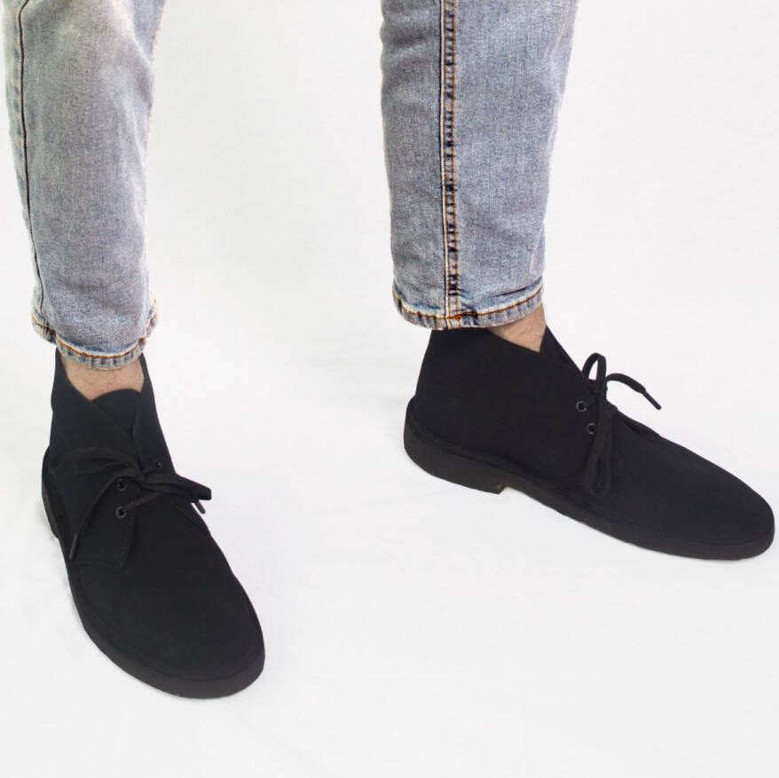 Clarks DESERT~BOOT~~~~~~~~~~~~~~~~~~~ Vrije tijd half-hoogHeren veterschoenHeren sneakers Wit beige