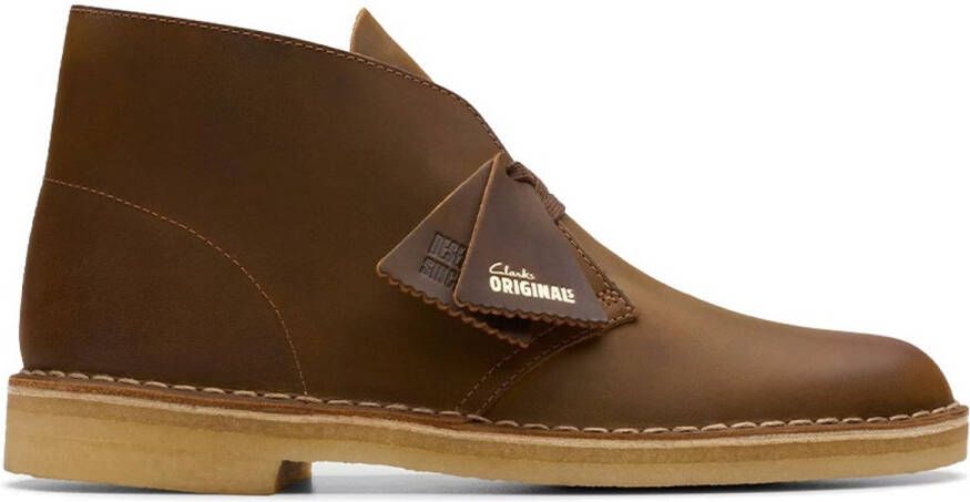 Clarks Schoenen Donkerbruin Desert Veterschoenen Donkerbruin Desert