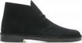 Clarks DESERT~BOOT~~~~~~~~~~~~~~~~~~~ Vrije tijd half-hoog Heren veterschoen Heren sneakers Wit beige - Zwart