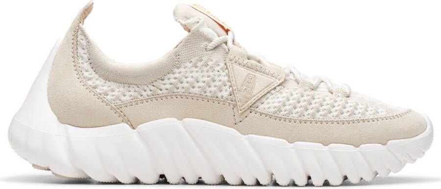 Clarks Sneakers White Heren
