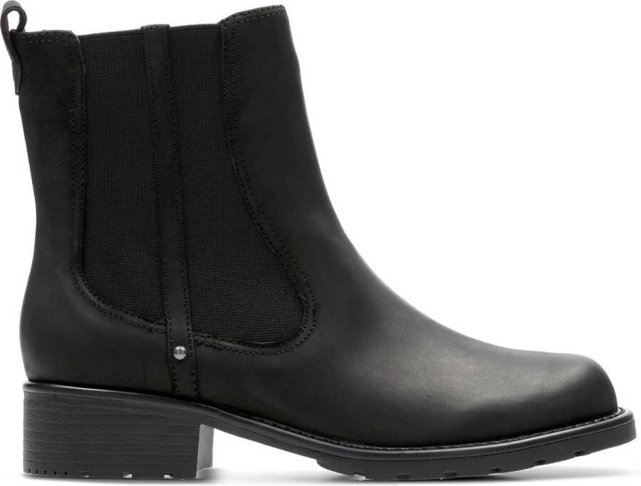 Clarks Orinoco Club Dames Laarzen Black Leather