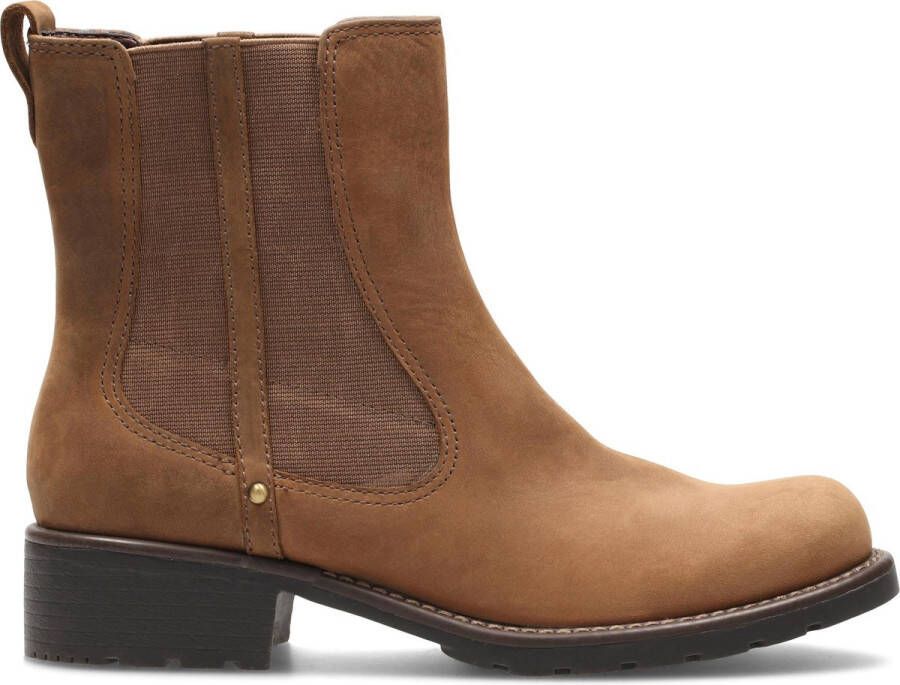 Clarks Orinoco Club Dames Laarzen Brown Snuff