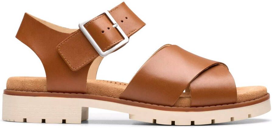 Clarks Orinoco Cross dames sandaal bruin