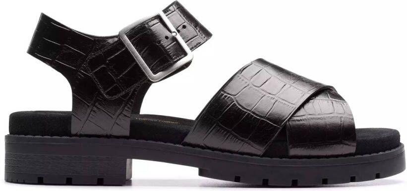 Clarks Orinoco Cross dames sandaal zwart