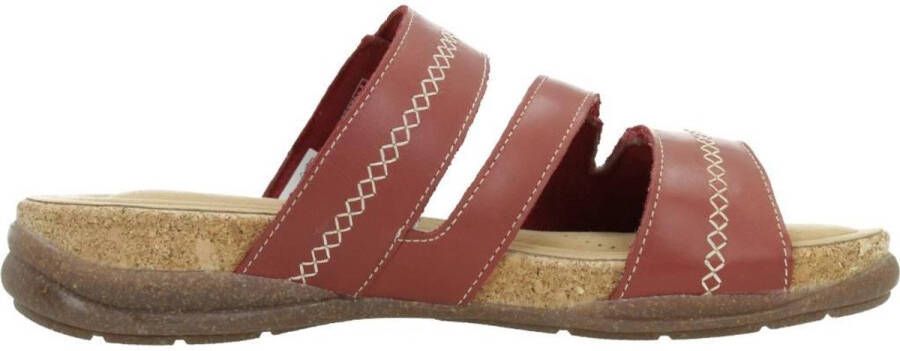 Clarks Flip Flops Red Dames