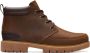 Clarks Rossdale Mid Veterboot Mannen Bruin Cognac - Thumbnail 1