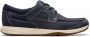 Clarks Nautische Veterschoen Blauw Blue Heren - Thumbnail 1
