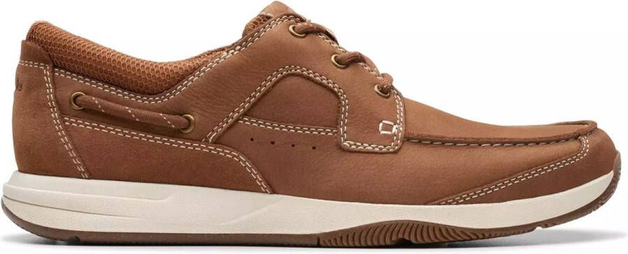 Clarks Sailview Lace heren veterschoen bruin