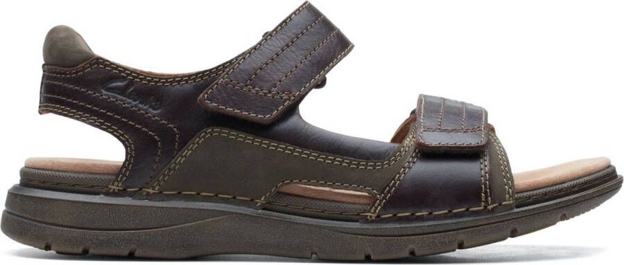 Clarks NU 21% KORTING: sandalen Nature Trek met zacht verdikte hielriempjes