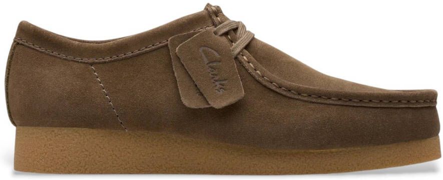 Clarks Bruine suède Wallabee EVO loafers
