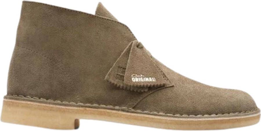 Clarks Originals Clarks Schoenen Khaki Clarks Desert Veterschoenen Khaki Desert