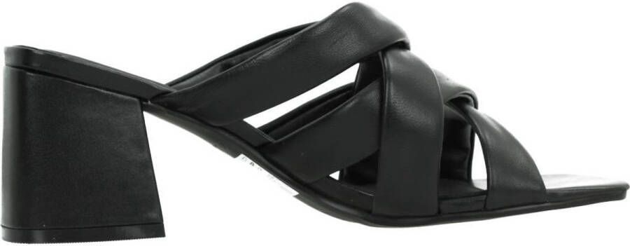 Clarks Heeled Mules Black Dames