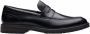 Clarks Zwarte Instapleren Schoenen Aldwin Step Black Heren - Thumbnail 1
