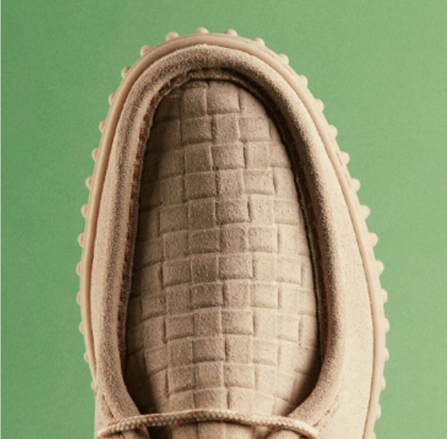 Clarks Shoes Clarks Dames Veterschoen Torhill Bee Ecru Suede BEIGE