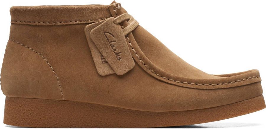 Clarks Shoes Clarks Heren WallabeeEVO BT G 1 dark sand suede