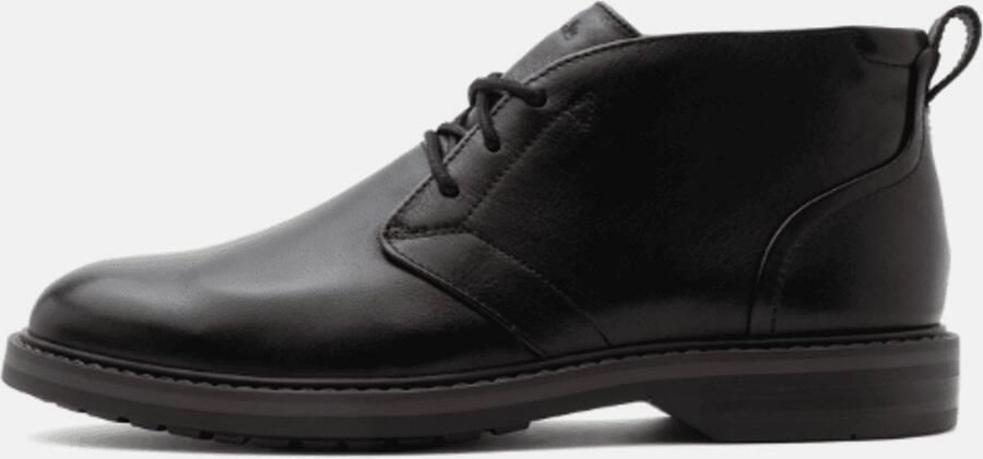 Clarks Shoes Aldwin2 Chukka Booties Zwart Man