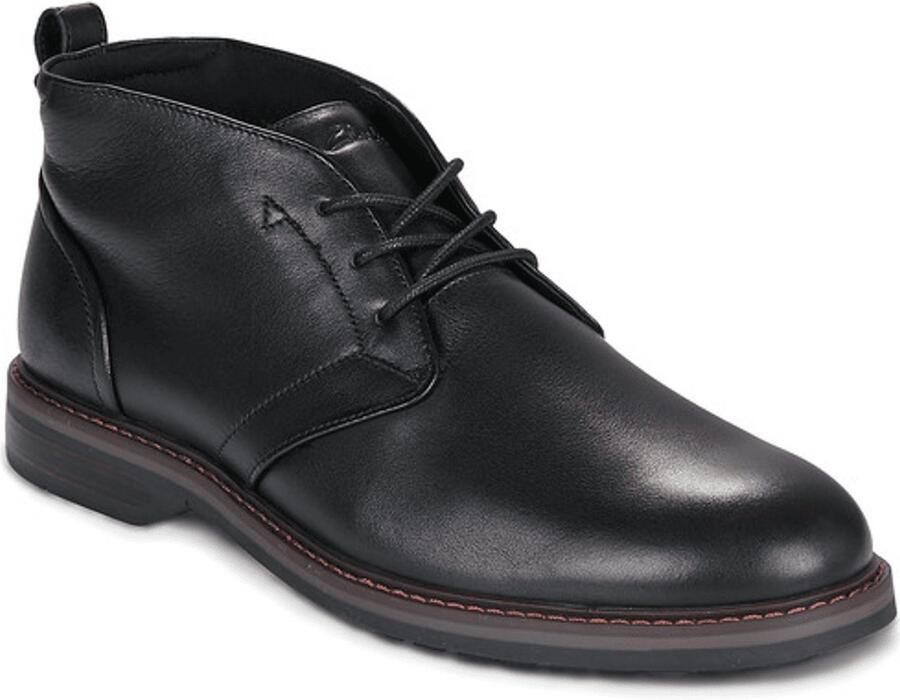 Clarks Shoes Aldwin2 Chukka Booties Zwart Man