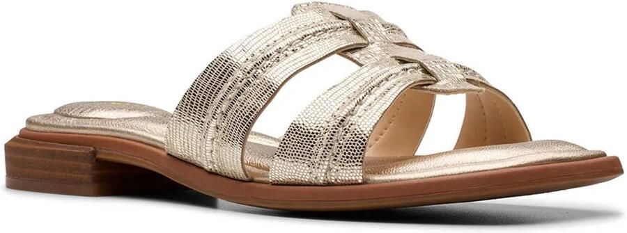 Clarks Shoes Ariany Mule Sandalen Zilver 1 2 Vrouw
