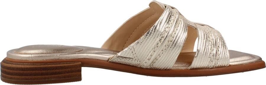 Clarks Shoes Ariany Mule Sandalen Zilver Vrouw