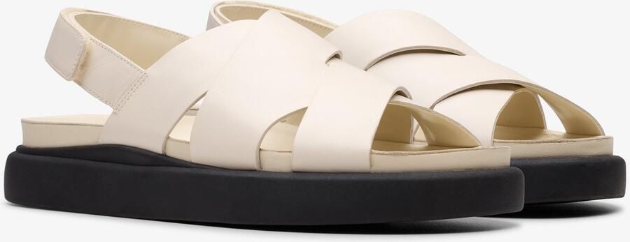 Clarks Shoes Aristella Sun Sandalen Beige Vrouw