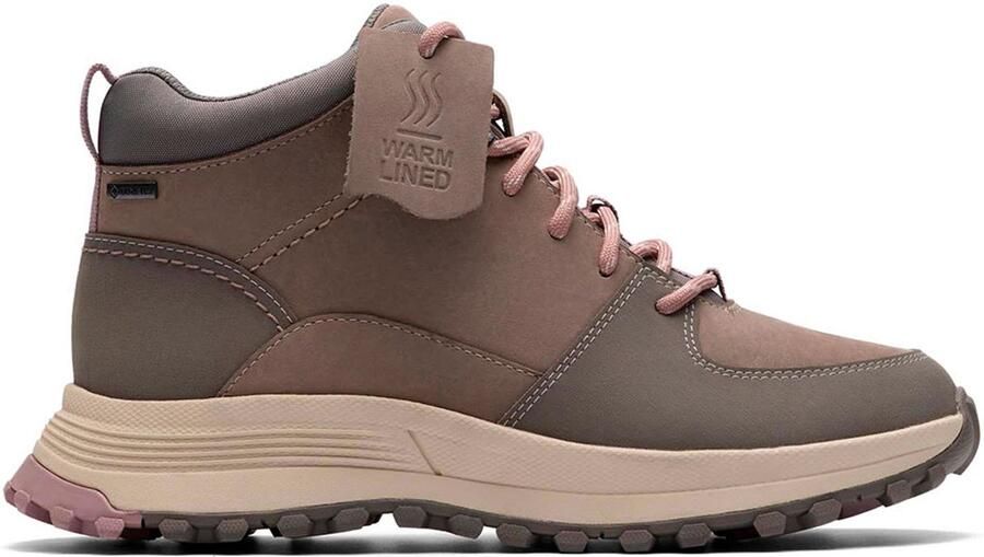 Clarks Shoes Atltrekbt Goretex Wandelschoenen Bruin Grijs Vrouw
