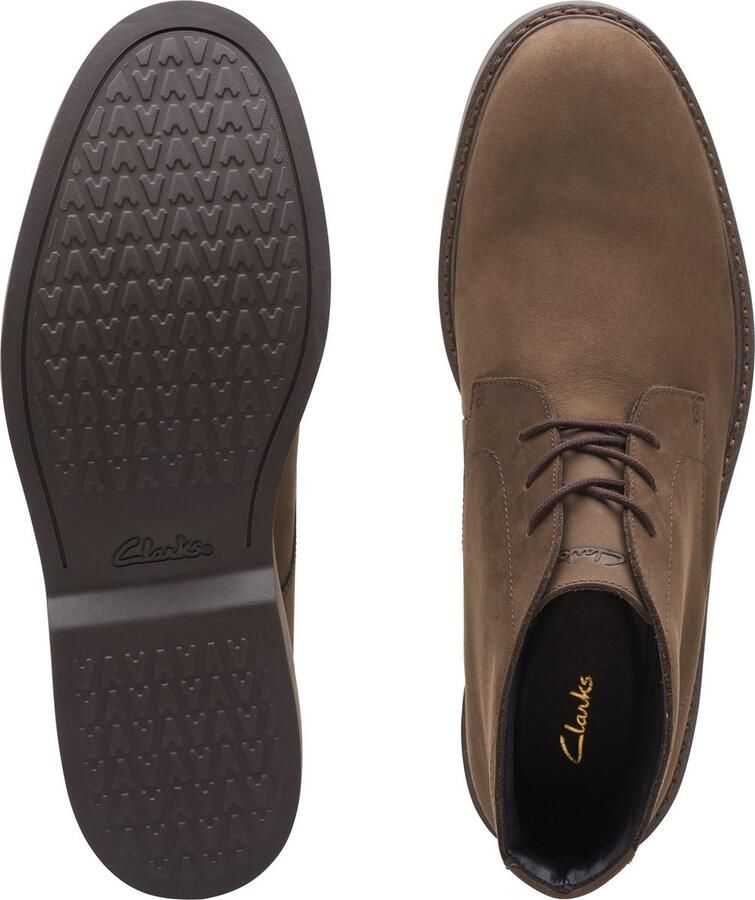 Clarks Shoes Clarks Heren AtticusLTHiGTX G 4 dark brown nub